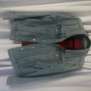 Reversible denim jacket.